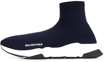 Balenciaga Speed Trainer 'Navy White Black' 587286W17024005 Balenciaga Speed Trainer 'Navy White Black' 587286W17024005