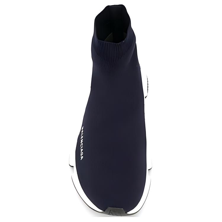 Shop 발렌시아가 스피드 트레이너 '네이비 화이트 블랙' 587286W17024005