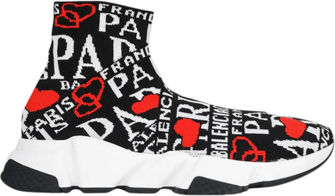 Balenciaga Speed Trainer 'Logo de París' 593617-W1791-1037 Buy Balenciaga Speed Trainer 'Logo de París' 593617-W1791-1037