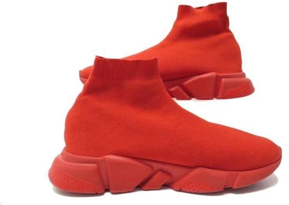 발렌시아가 스피드 트레이너 '레드' (Balenciaga Speed Trainer 'Red') 530353 W05G0 6501 Details for 발렌시아가 스피드 트레이너 '레드' (Balenciaga Speed Trainer 'Red') 530353 W05G0 6501