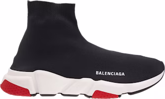 Balenciaga Speed Trainer 'Steel Grey Red' 530351-W05G0-1249 Balenciaga Speed Trainer 'Steel Grey Red' 530351-W05G0-1249
