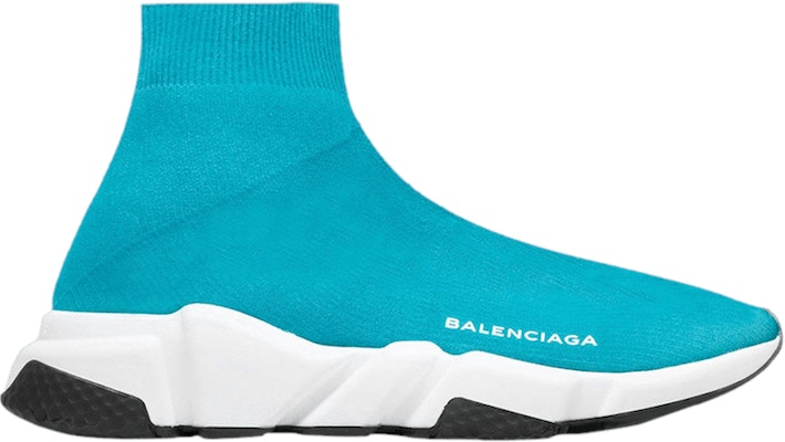 Balenciaga speed trainer turquoise sales