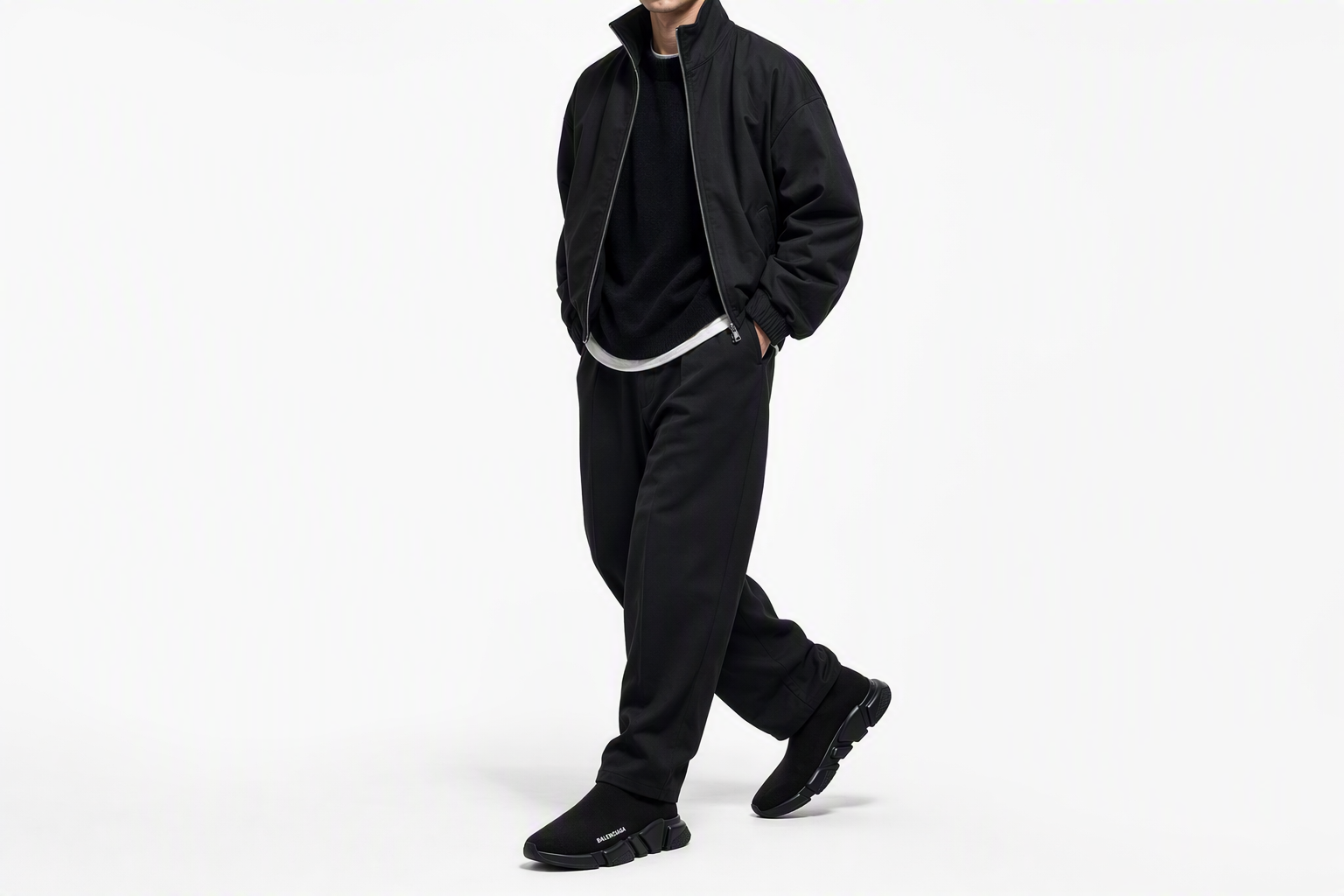 Order Balenciaga Speed Trainer Suela Negra 'Negro' 2019 530353 W05G9 1000