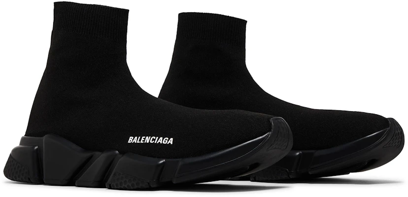 Balenciaga Speed Trainer Suela Negra 'Negro' 2019 530353 W05G9 1000 1