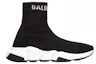 Order Balenciaga Speed Trainer Hoog ''Zwart Wit'' 2019 549972-W1P20-1006