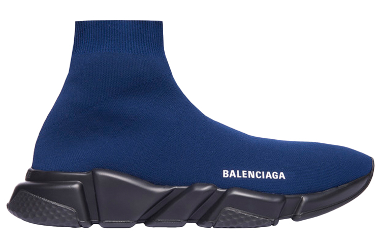 Order Balenciaga Speed Trainer Hoog ''Donker Navy'' 2019 585009 W05G0 4103