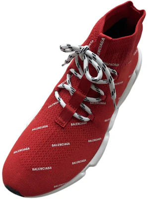 Balenciaga Speed Trainer Knit ''Imprimé Intégral - Rouge'' 530358-W1HP1-6577 Lookbook Balenciaga Speed Trainer Knit ''Imprimé Intégral - Rouge'' 530358-W1HP1-6577