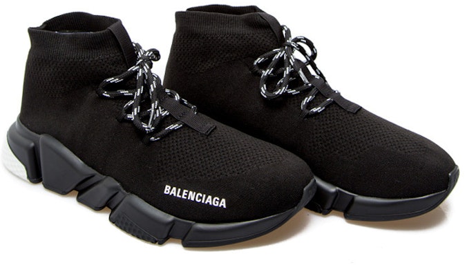 Balenciaga Speed Trainer Lace-Up 'Black White' 587289-W1703-1009 Order Balenciaga Speed Trainer Lace-Up 'Black White' 587289-W1703-1009
