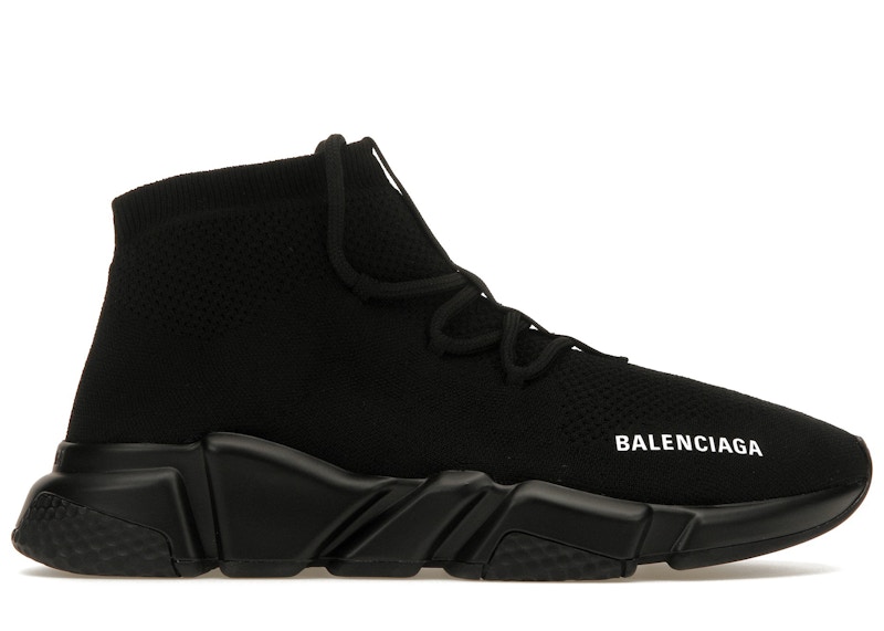 Balenciaga Speed Trainer Lace-Up 'Triple Black' 560236 W1HP0 1000