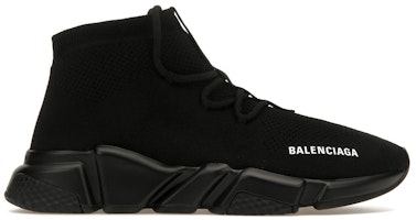 Balenciaga Speed Trainer Lace-Up 'Triple Black' 560236 W1HP0 1000 Balenciaga Speed Trainer Lace-Up 'Triple Black' 560236 W1HP0 1000