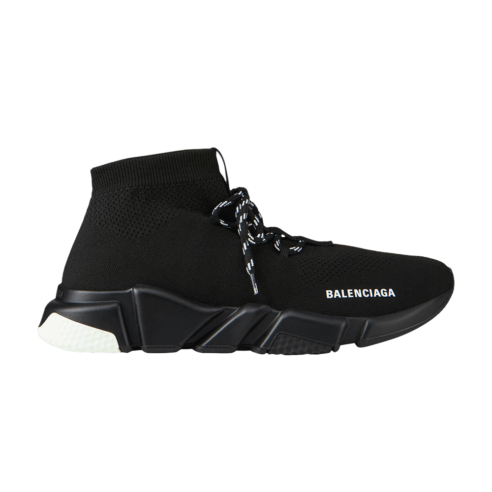 Balenciaga Speed Trainer Lace-Up 'White Black' 587289-W1703-1000