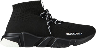 Balenciaga Speed Trainer Lace-Up 'White Black' 587289-W1703-1000 Balenciaga Speed Trainer Lace-Up 'White Black' 587289-W1703-1000