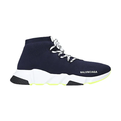 Balenciaga Speed Trainer Lace Mid 'Blue Marine'