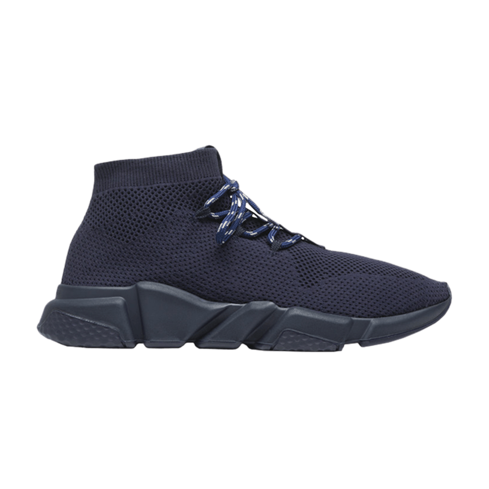 Balenciaga Speed Trainer Lace Up 'Navy' 2018 506342-W07U0-4102