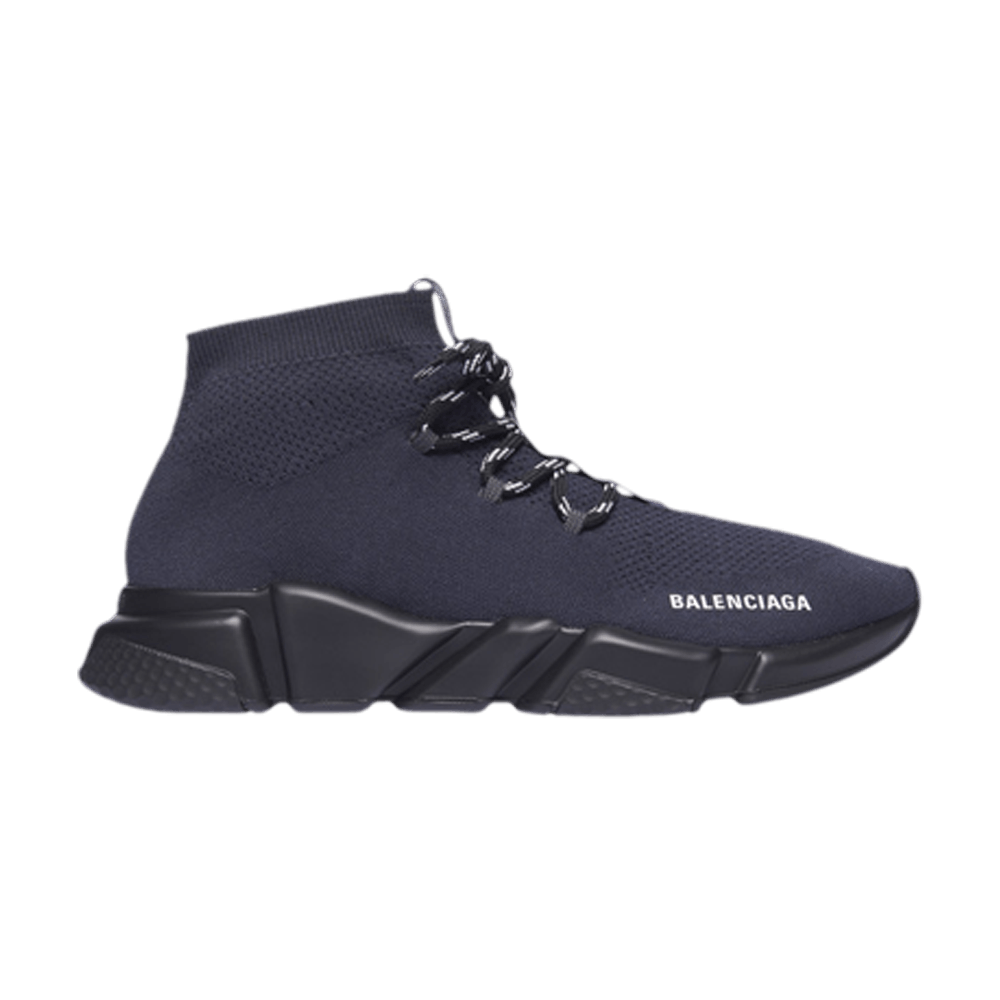 Balenciaga Speed Trainer Lace Up 'Steel Grey' 585030-W1HP0-1249