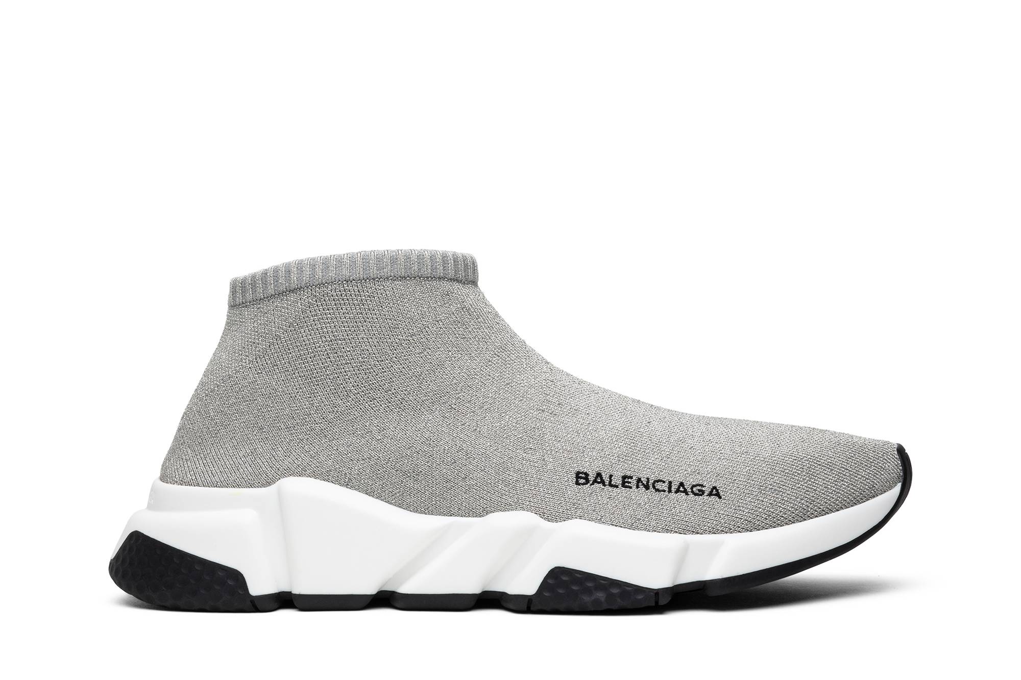 (W) Balenciaga Speed Trainer Low 'Silver'