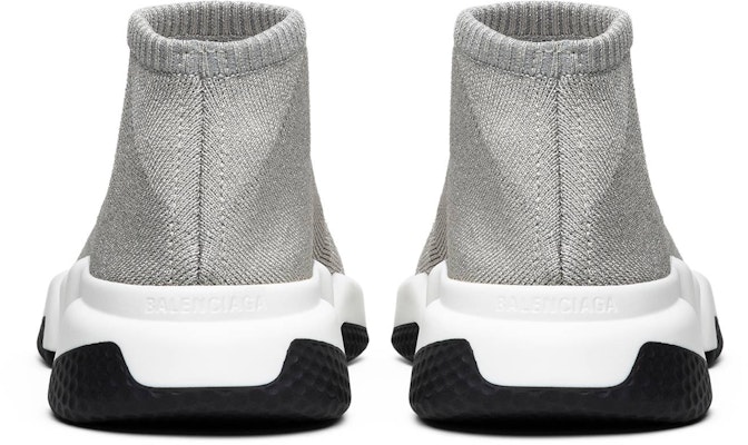 Balenciaga speed trainer low mens deals silver