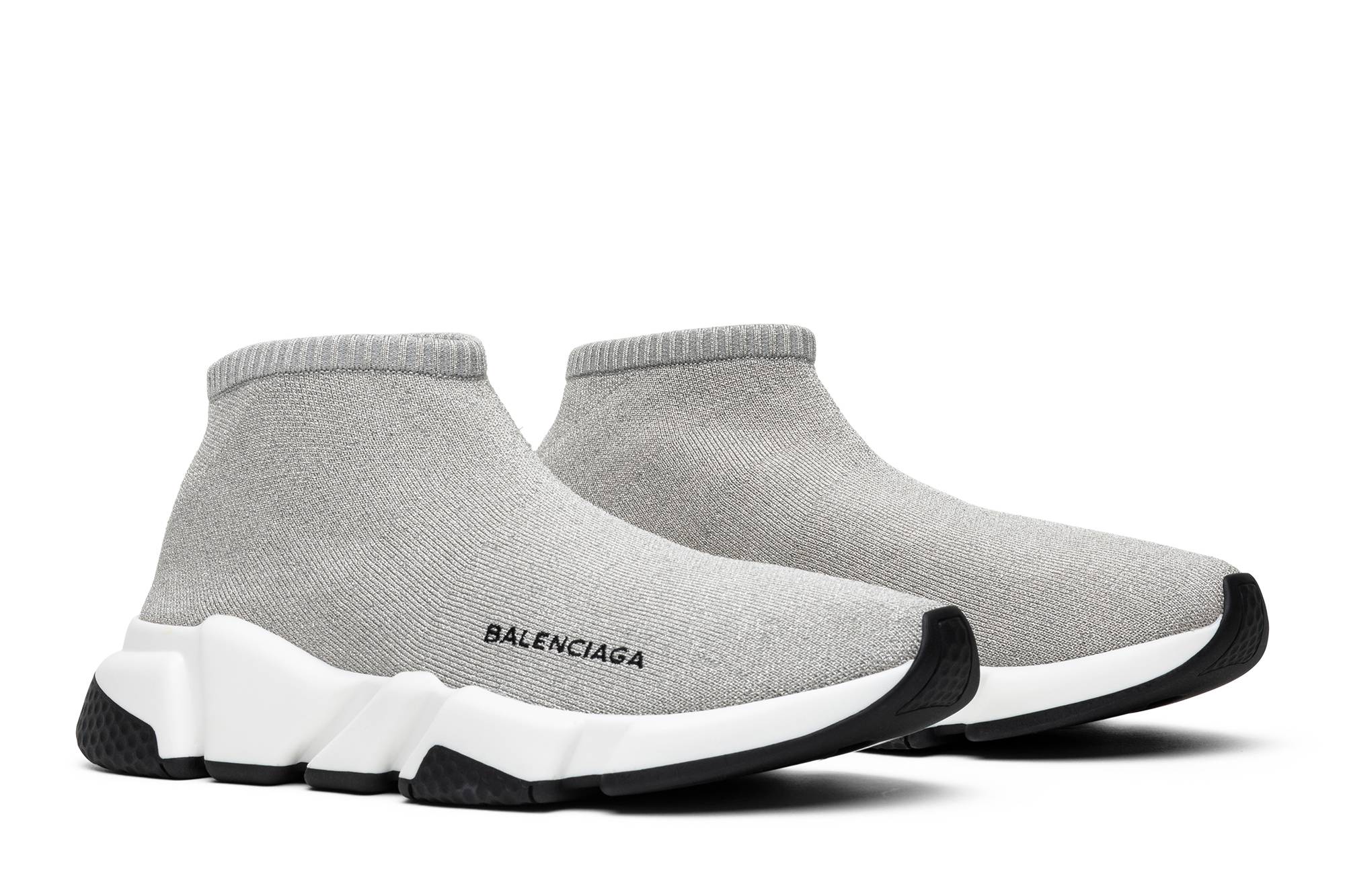(W) Balenciaga Speed Trainer Low 'Silver' 圖 8
