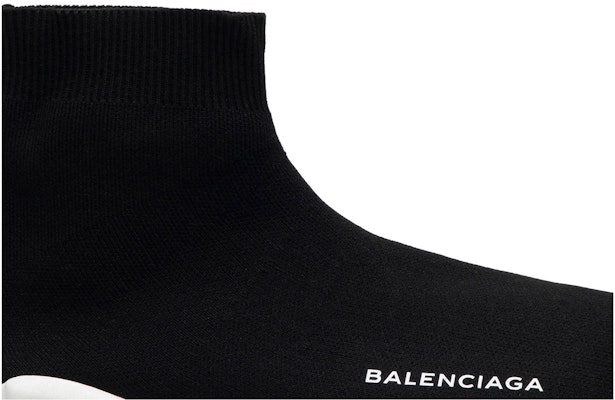 Balenciaga Sepatu Speed Trainer Mid 'Hitam' 483502W05G01000 Order Balenciaga Sepatu Speed Trainer Mid 'Hitam' 483502W05G01000