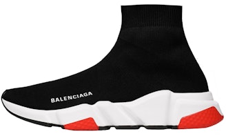 Balenciaga Speed Trainer Mid 'Black Red' 2017 530351 W05G0 1000 Balenciaga Speed Trainer Mid 'Black Red' 2017 530351 W05G0 1000