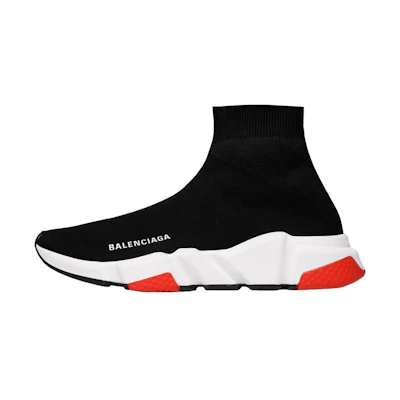 Balenciaga Speed Trainer Mid 'Black Red' 2017