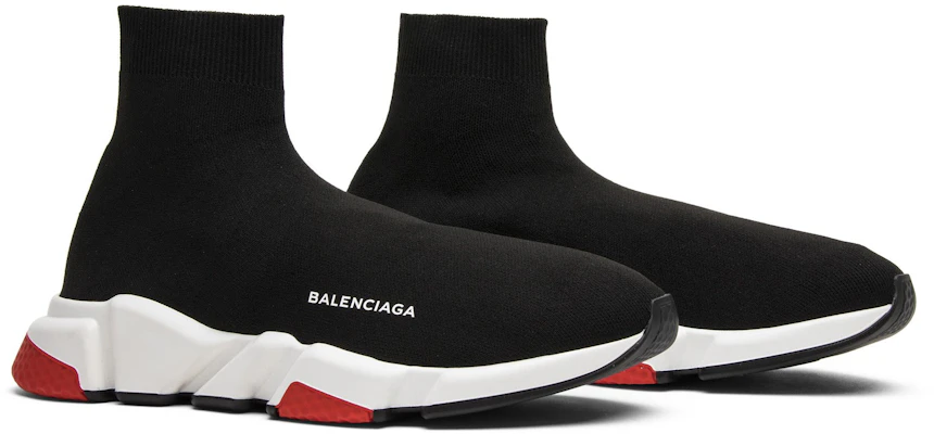 Balenciaga Speed Trainer Mid ''Nero Rosso'' 506335-W05G0-1000 Cheap Balenciaga Speed Trainer Mid ''Nero Rosso'' 506335-W05G0-1000
