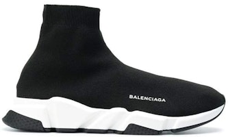 Balenciaga Speed Trainer Mid 'Black White' 2018 506363 W05G0 1000 Balenciaga Speed Trainer Mid 'Black White' 2018 506363 W05G0 1000