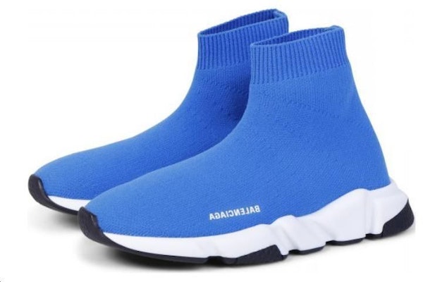 Balenciaga Speed Trainer Mid 'Biru' 530349 W05G0 4307 Lookbook Balenciaga Speed Trainer Mid 'Biru' 530349 W05G0 4307