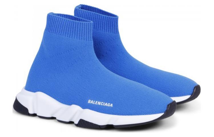 Shop Balenciaga Speed Trainer Mid 'Biru' 530349 W05G0 4307