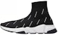 Balenciaga Speed Trainer Mid 'Cetakan Logo' 506336W06501006