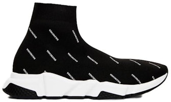 Balenciaga Speed Trainer Mid 'Logo Print' 530360-W0650-1006 Balenciaga Speed Trainer Mid 'Logo Print' 530360-W0650-1006