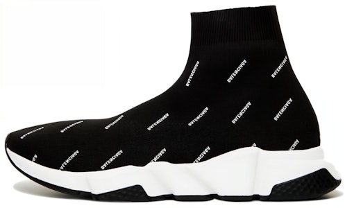 Balenciaga Speed Trainer Mid 'Cetakan Logo' 530360-W0650-1006 Buy Balenciaga Speed Trainer Mid 'Cetakan Logo' 530360-W0650-1006