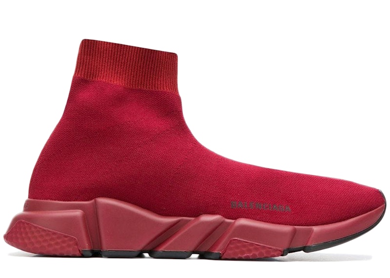 Balenciaga Speed Trainer Mid 'Red Flame' 530349-W05G0-6309