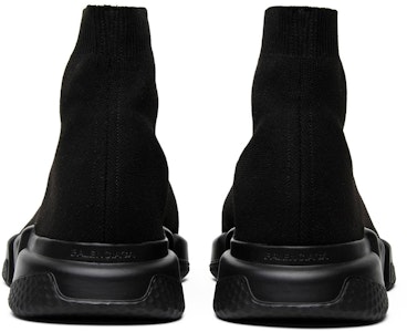 巴黎世家速度訓練鞋中筒‘全黑’485625W05G01000 Details for 巴黎世家速度訓練鞋中筒‘全黑’485625W05G01000