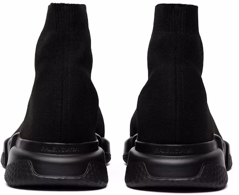 Balenciaga Speed Trainer Mid 'Triple Black' Hitam Penuh 485625W05G01000 Details for Balenciaga Speed Trainer Mid 'Triple Black' Hitam Penuh 485625W05G01000