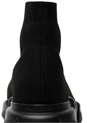 Balenciaga Speed Trainer Mid 'Triple Black' Hitam Penuh 485625W05G01000 Sizing Balenciaga Speed Trainer Mid 'Triple Black' Hitam Penuh 485625W05G01000