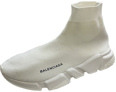 Balenciaga Speed Trainer Mid 'Putih Triple' 483502 W05G0 9000 Buy Balenciaga Speed Trainer Mid 'Putih Triple' 483502 W05G0 9000