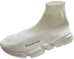 Balenciaga Speed Trainer Mid 'Triple White' 483502 W05G0 9000 Balenciaga Speed Trainer Mid 'Triple White' 483502 W05G0 9000