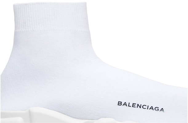 (W) Balenciaga Speed Trainer Mid 'Serba Putih' 458653-W05G0-9000 Order (W) Balenciaga Speed Trainer Mid 'Serba Putih' 458653-W05G0-9000