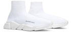 Cheap (W) Balenciaga Speed Trainer Mid 'Putih Penuh' 458653-W05G0-9000