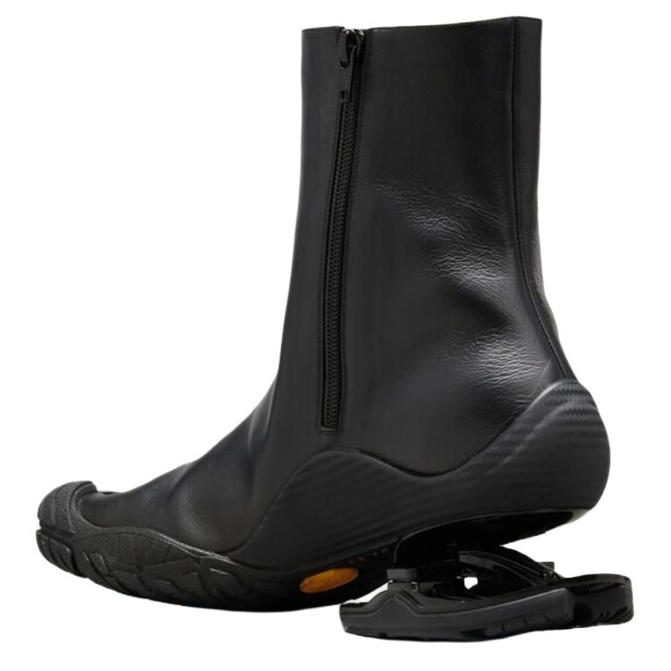 Balenciaga Split-Toe Ankle Boot 'Black Leather' 圖 3