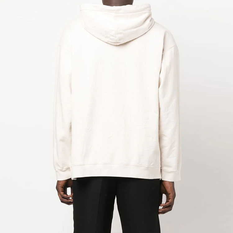 Shop Sudadera Balenciaga Sporty B Unisex Blanca Oversized con Capucha. 600583TLVA19080