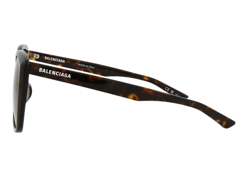 Order 巴黎世家方框醋酸板太陽眼鏡哈瓦那/棕色 (BB0175SA-30011345-002-20355)