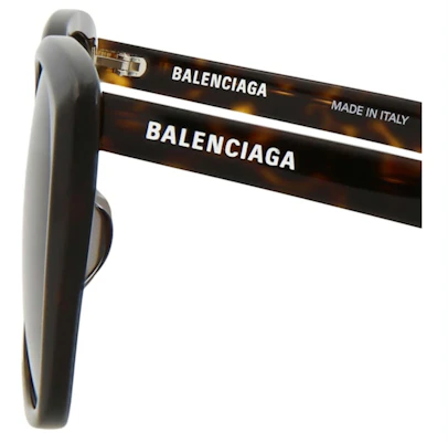 巴黎世家方框醋酸板太陽眼鏡哈瓦那/棕色 (BB0175SA-30011345-002-20355) Lookbook 巴黎世家方框醋酸板太陽眼鏡哈瓦那/棕色 (BB0175SA-30011345-002-20355)