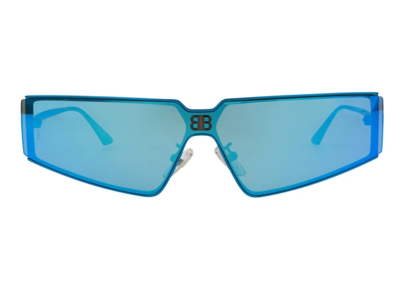 Balenciaga Square Sunglasses Light Blue/Blue (BB0192S-30011960-003) 圖 2