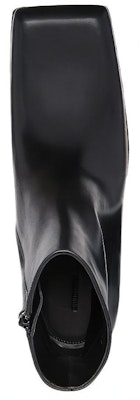 Balenciaga Square Toe Leather Ankle Boot 'Black' 678108WBC301000 Shop Balenciaga Square Toe Leather Ankle Boot 'Black' 678108WBC301000