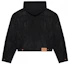Lookbook Balenciaga SS21 Black Denim Hooded Jacket 657606TJW582470