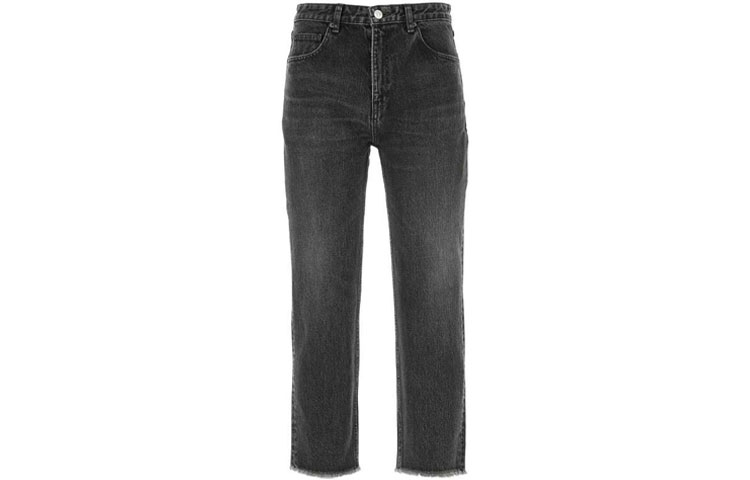 Balenciaga SS21 Black Distressed Straight-Leg Jeans. 657622TBP471440 圖 2