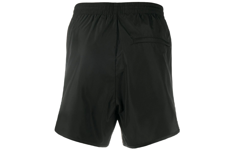 Lookbook 발렌시아가 SS21 블랙 로고 엘라스틱 웨이스트 숏츠 626841TYD361000