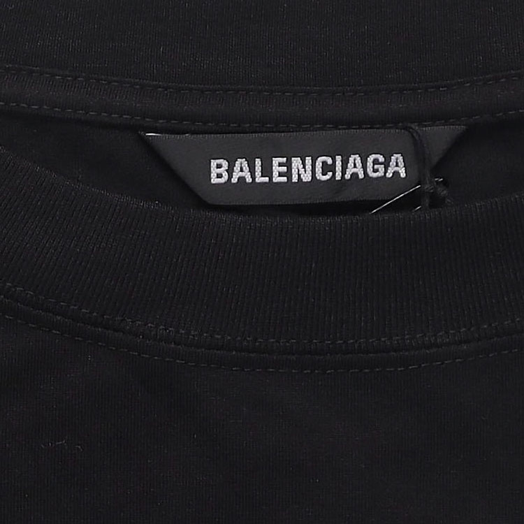 Balenciaga SS21 Black Oversized Graphic T-Shirt 641614TJV801070 圖 6